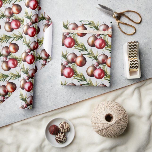 Trendiga julgransprydnader Jul Presentpapper (Hantverk)
