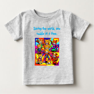 Trendiga Superhjältar T Shirt