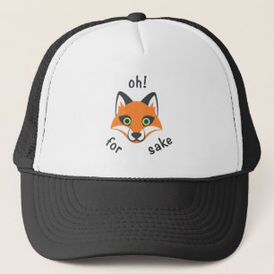 Trendiget Åh! För fox Sake-frasen Emoji-Tecknad Keps