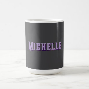 Trendiget Anpassat namn för Cute Calligraphy-Kreat Kaffemugg