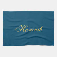 Trendiget Blue Guld Professionell minimalist Namn