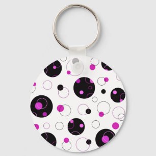 Trendiget cirklar - Keychain Nyckelring