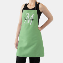 Trendiget Enkel grönt i klassiskt monogram