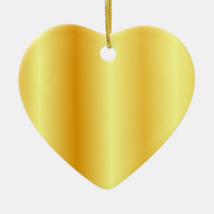 Trendiget Faux Guld Metallic look Anpassningsbar b Julgransprydnad Keramik