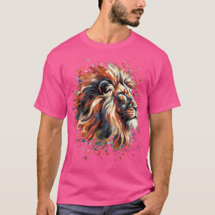Trendiget för lejona Kung Kvinnokön Manar T Shirt