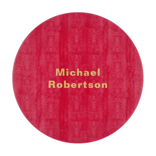 Trendiget för Professionellen Cherry Red Guld Färg (Framsidan)