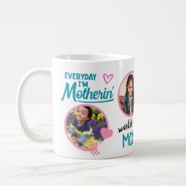 TRENDIGET FUNNY MAMMA QUOTES Photo MUGG - Cute Rol