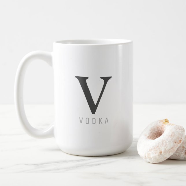 Trendiget Funny Mug Vodka Kaffemugg (Med munk)