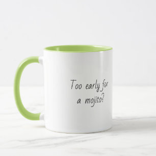 Trendiget Gift Coffee Mugg Mojito grönt