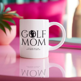 Trendiget ’GOLF MAMMA’ Kaffemugg
