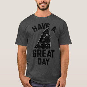 Trendiget har en Underbar Bita för haj T Shirt