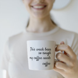 Trendiget Humor i den berömda Coworking-presenten Jumbo Mugg