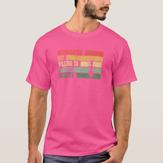 Trendiget introducerades men är villigt att diskut t shirt (Framsida)