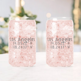 Trendiget Los Angeles Coordinates kan Glass Set