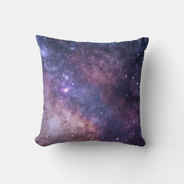 Trendiget Milky Way galaxy himlar stjärnorna unive Kudde (Framsida)