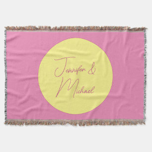 Trendiget Minimalistiskt Modern Plain Simple Paste Filt