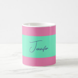 Trendiget Minimalistiskt Modern Plain Simple Paste Kaffemugg
