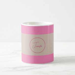 Trendiget Minimalistiskt Modern Plain Simple Paste Kaffemugg