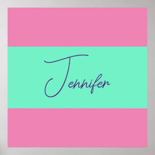 Trendiget Minimalistiskt Modern Plain Simple Paste Poster