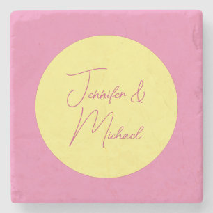 Trendiget Minimalistiskt Modern Plain Simple Paste Stenunderlägg