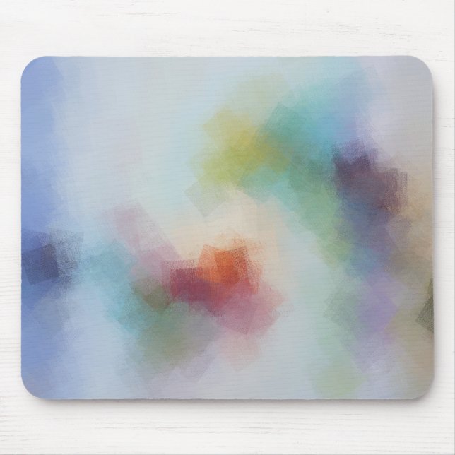 Trendiget Modern Abstrakt Art Elegant Musmatta (Framsidan)