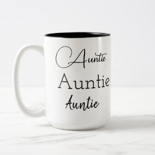 Trendiget Modern Auntie Två-Tonad Mugg