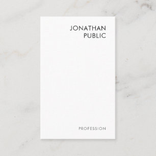 Trendiget Modern Elegant BusinessCard Professionel Visitkort