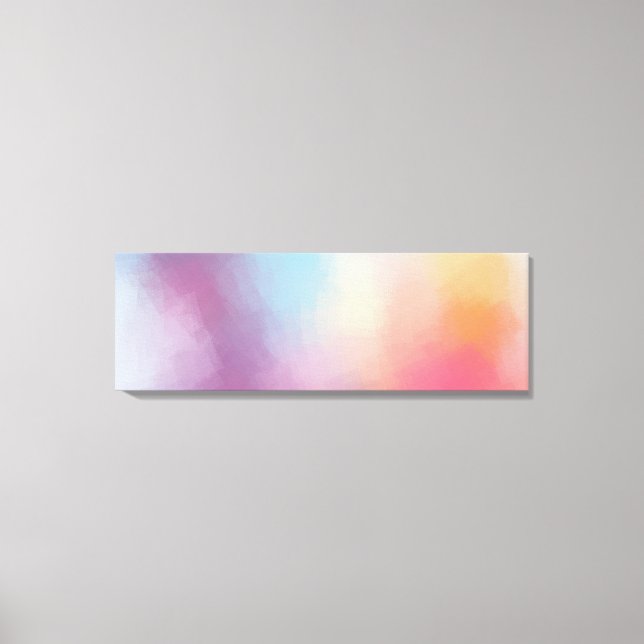 Trendiget Modern Elegant - färggrafik Abstrakt Canvastryck (Framsida)