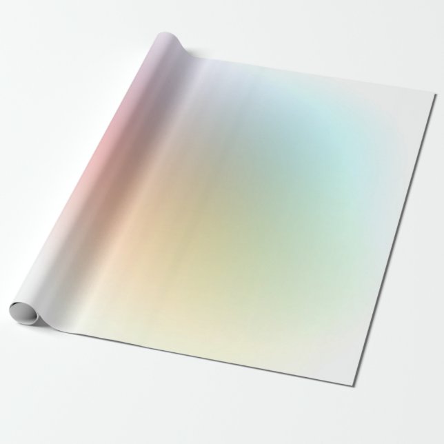 Trendiget Modern mall för färglöst Elegant Presentpapper (Utrullad)