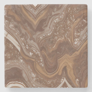 Trendiget Modern Marble Stil Stenunderlägg