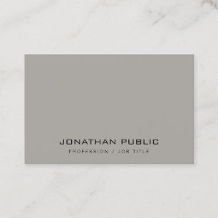 Trendiget Modern minimalistisk Elegant för design Visitkort