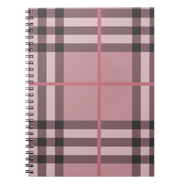 Trendiget Mönster Snyggt Geometric Mode Anteckningsbok (Framsidan)
