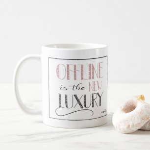 Trendiget Offline är New Luxury Mugg med Namn