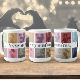 Trendiget Photo Gift för Mamma i min Mamma Era Coo Kaffemugg