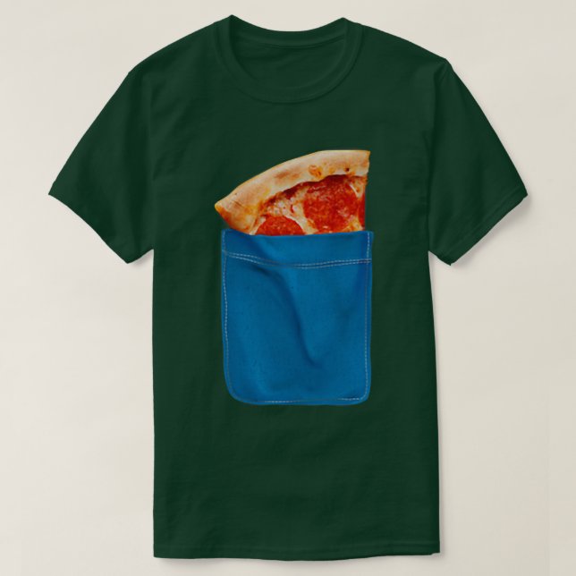 Trendiget Pizza Pocket Humor 33495680 T Shirt (Design framsida)