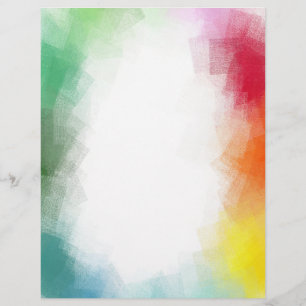 Trendiget Rosa Röd Anpassningsbar för abstrakt Art Brevhuvud