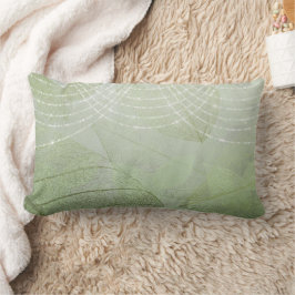 Trendiget Sage Grönt Glitter Elegant Fantasy Chic Lumbarkudde