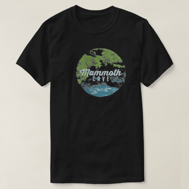 Trendiget Scene Mammoth Cave Kentucky St T Shirt (Design framsida)