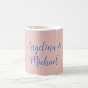 Trendiget Snyggt för elegant Unik Namn-kalligrafi Kaffemugg