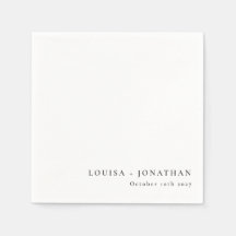 Trendiget Svartvit elegant minimal Anpassningsbar