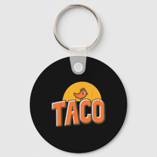 Trendiget Taco Trump Always Chicke Nyckelring