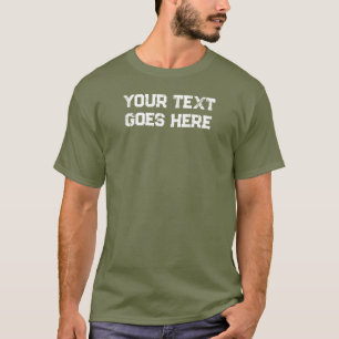 Trendiget Trötthet för manar Modern Snyggt Grönt T Shirt