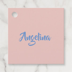 Trendiget Unik handskriftsskript för Snyggt av ele Gåvor Etiketter