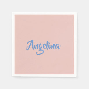 Trendiget Unik handskriftsskript för Snyggt av ele Pappersservett