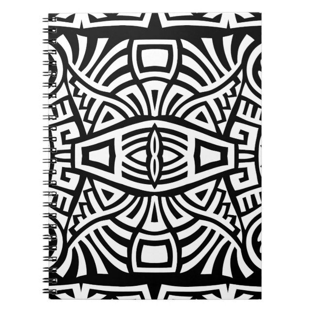 Trendiget Vintage för Ethnic Boho Anteckningsbok (Framsidan)