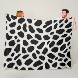Trendiget White Leopard Elegant Collection Fleecefilt