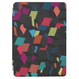 Trendigets Abstrakt Geometric Cube Mönster iPad Air Skydd