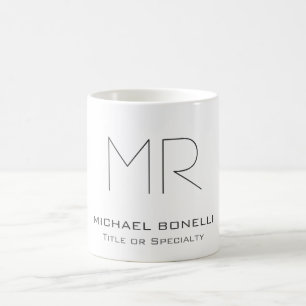 Trendigets anpassningsbar gjorde modern minimalist kaffemugg