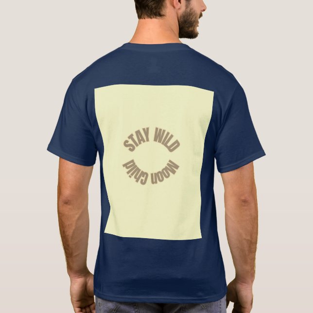 trendigets bildtextskjorta t shirt (Baksida)