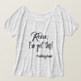 Trendigets Bröllopsfixaren Textografi T-shirt